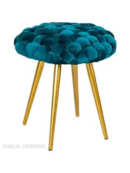 מודרני מינימליסטי הלבשה צואה אור יוקרה איפור צואה נורדי ההגירה אופנה יצירתי ארוגים צואה השינה ההלבשה שולחן כסא